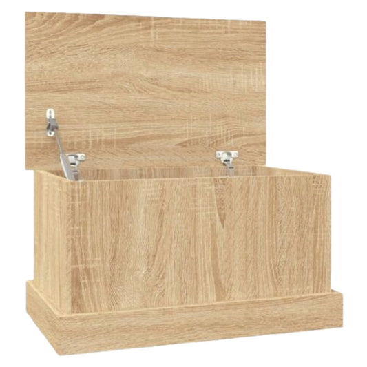 Klassieke Opbergkist in Eiken-look met Gasveer en Plint