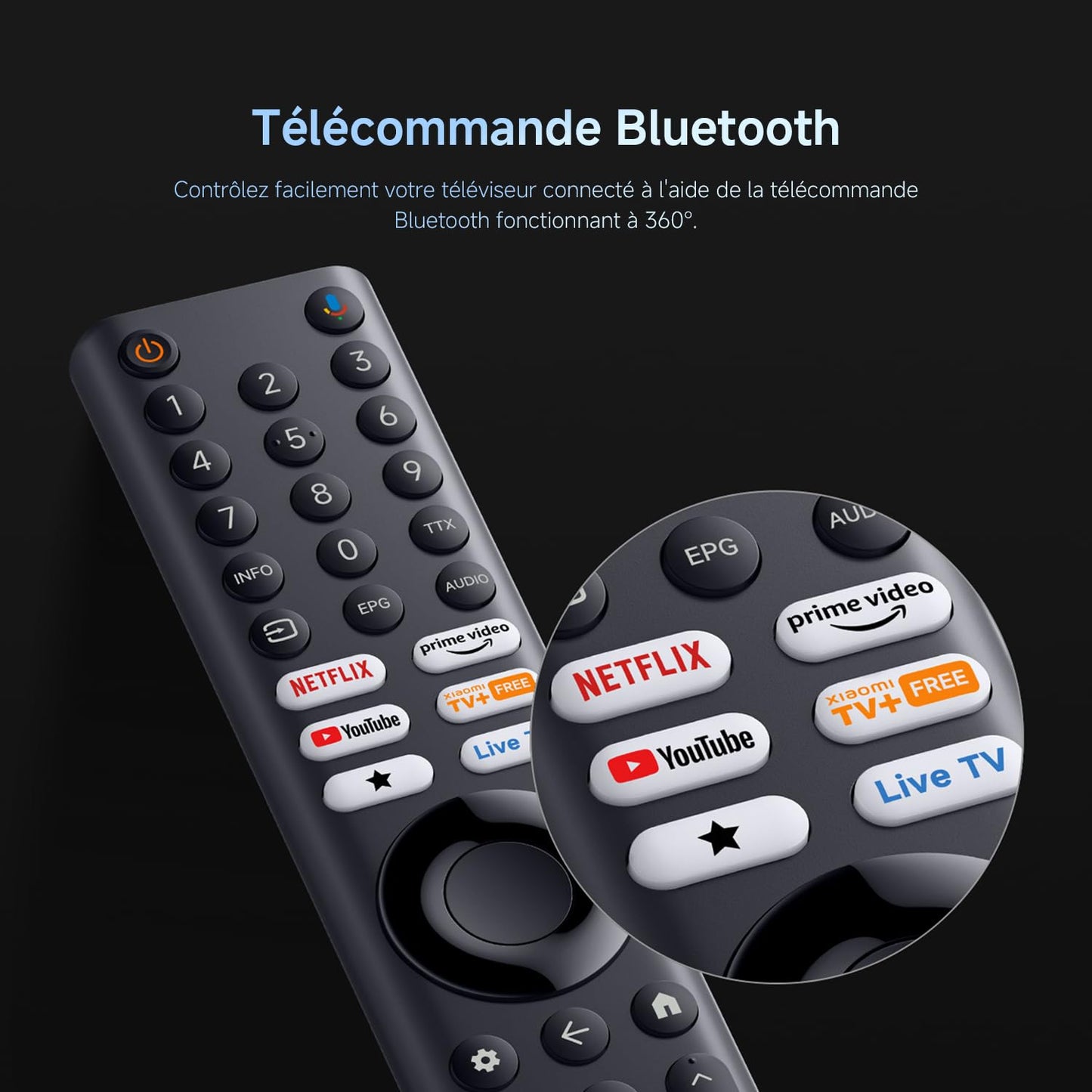 XIAOMI TV S Pro Mini LED 55, Smart TV, Dolby Vision, Dolby Atmos, QLED 4K, 144Hz, Google TV, HDR10+, Triple Tuner, DVB T2, MEMC, DTS-X, Harman AudioEFX, Prime Video, Google Assistant, AirPlay2