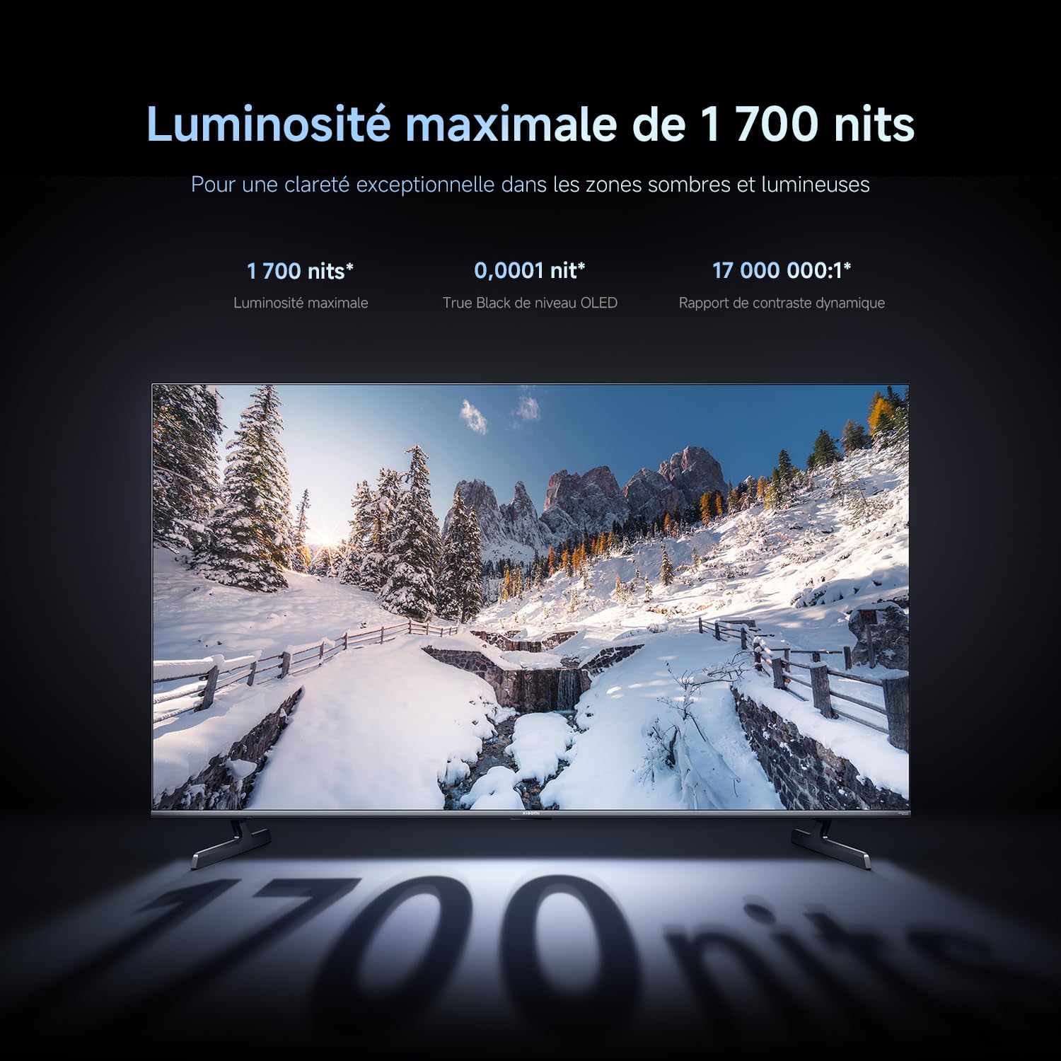 XIAOMI TV S Pro Mini LED 55, Smart TV, Dolby Vision, Dolby Atmos, QLED 4K, 144Hz, Google TV, HDR10+, Triple Tuner, DVB T2, MEMC, DTS-X, Harman AudioEFX, Prime Video, Google Assistant, AirPlay2