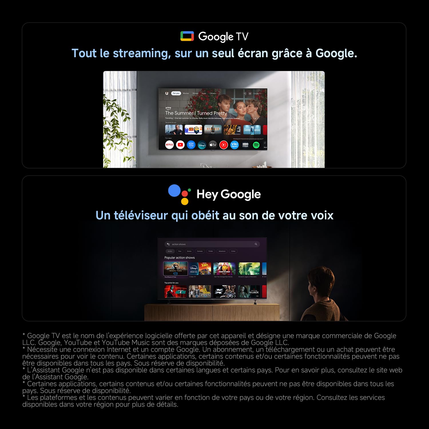 XIAOMI TV S Pro Mini LED 55, Smart TV, Dolby Vision, Dolby Atmos, QLED 4K, 144Hz, Google TV, HDR10+, Triple Tuner, DVB T2, MEMC, DTS-X, Harman AudioEFX, Prime Video, Google Assistant, AirPlay2