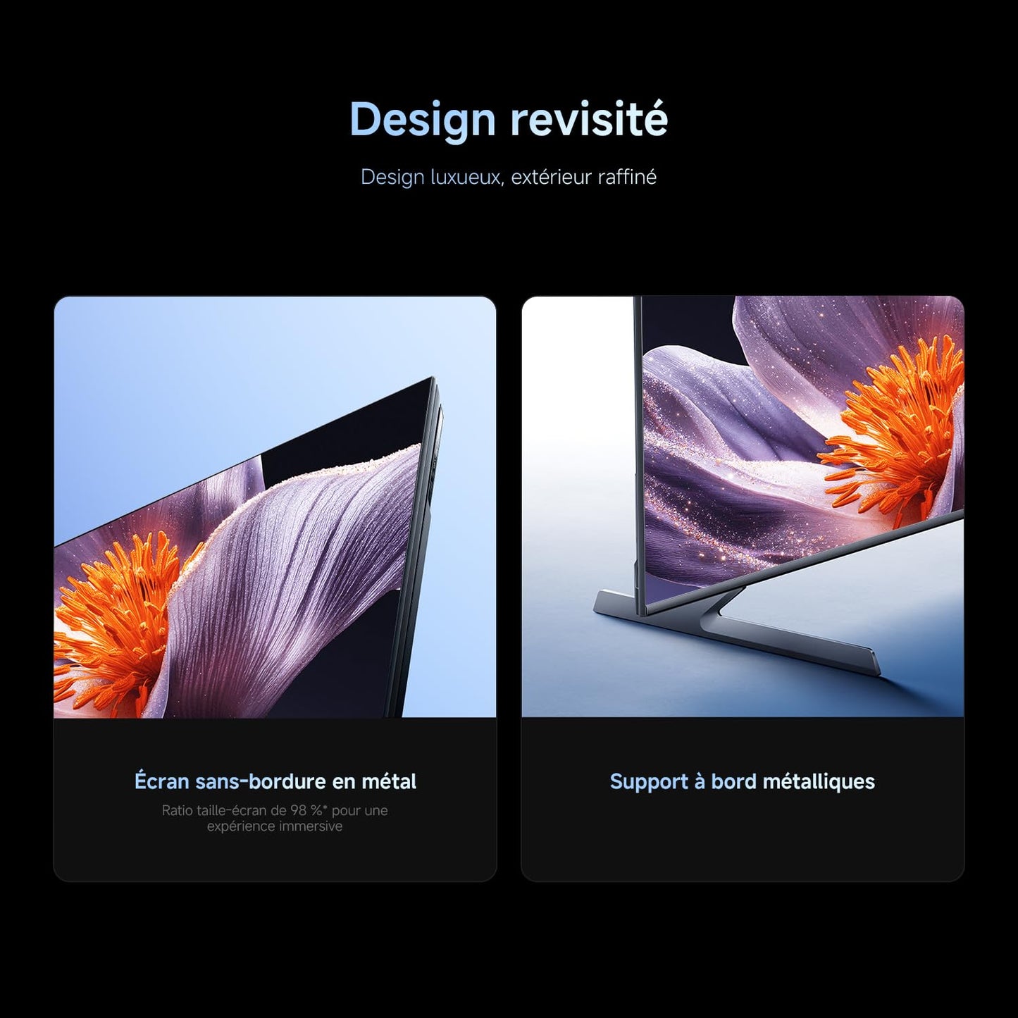 XIAOMI TV S Pro Mini LED 55, Smart TV, Dolby Vision, Dolby Atmos, QLED 4K, 144Hz, Google TV, HDR10+, Triple Tuner, DVB T2, MEMC, DTS-X, Harman AudioEFX, Prime Video, Google Assistant, AirPlay2